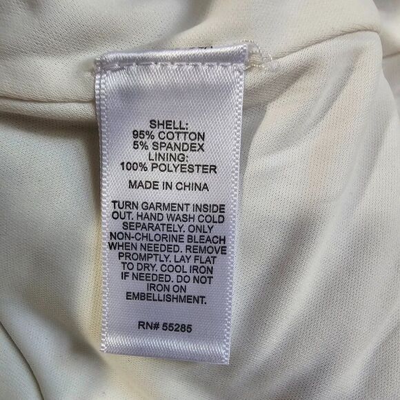 EUC EXPRESS SEQUINED MINI SKIRT GEOMETRIC PATTERN SIZE M - Picture 12 of 14